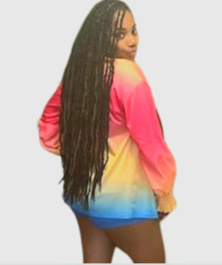 Sexy Gradient 3-Piece Short Set