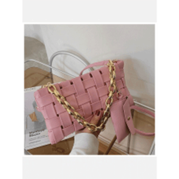Weaving Chain Shoulder Bag