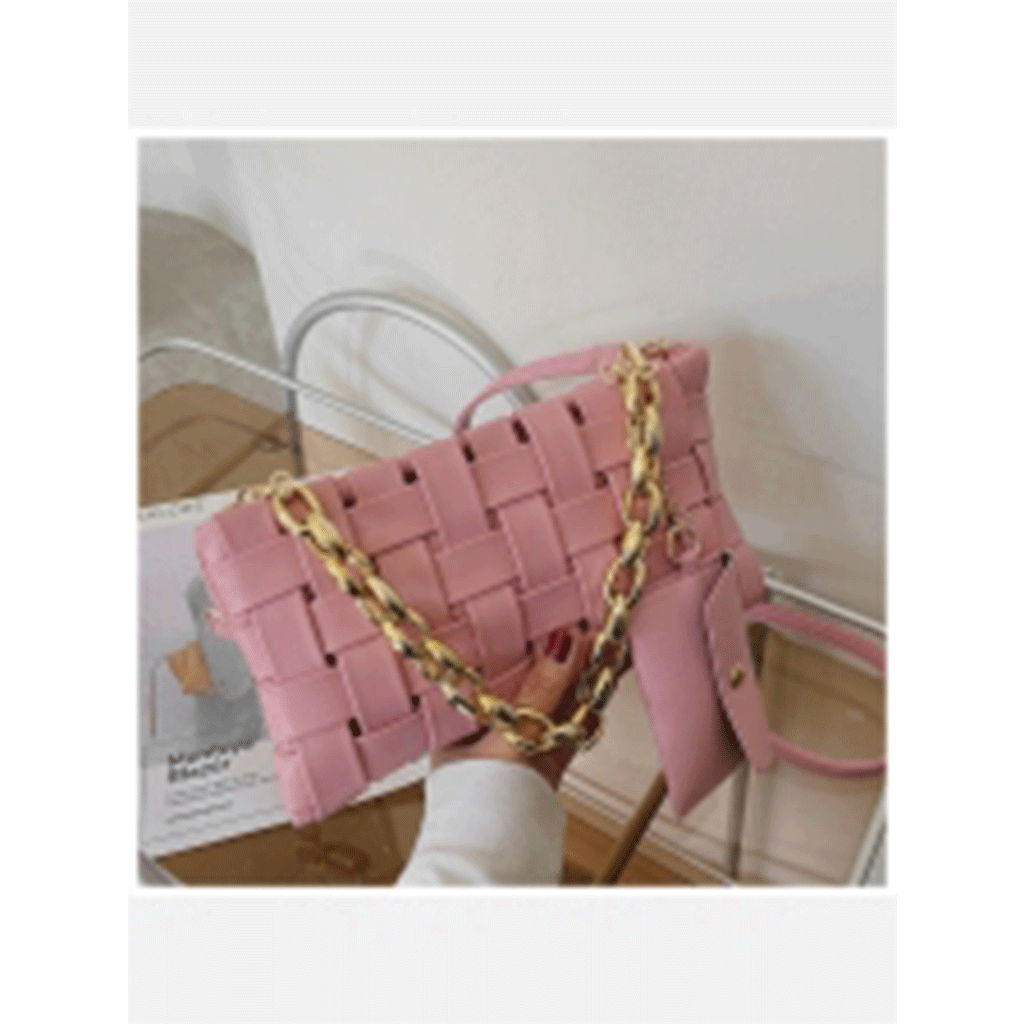 Weaving Chain Shoulder Bag
