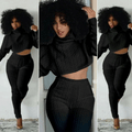Women 2-piece Casual Pants Set